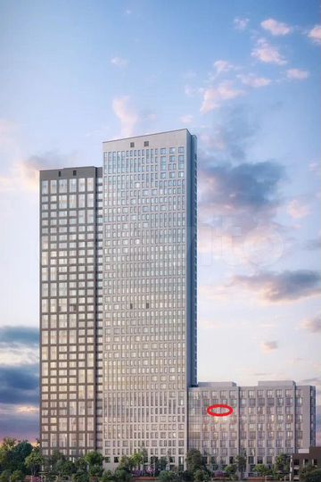 1-к. квартира, 42,8 м², 11/41 эт.