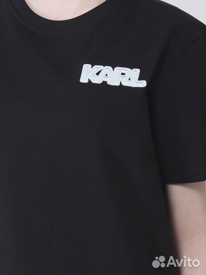 Футболка хлопковая Karl Lagerfeld