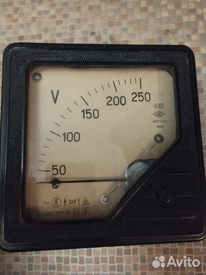 Вольтметр СССР
