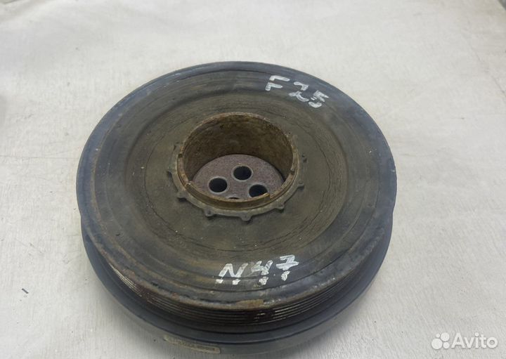 Шкив коленвала бмв х3 ф25 n47