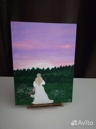 Картина Леди в Белом