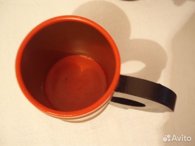 Кружки Хохлома, корзина