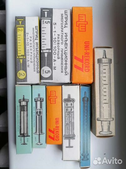 Шприцы многократного применения