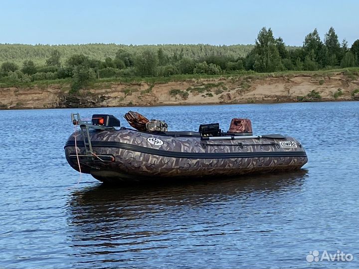 Лодка пвх compass 350S Suzukidf20aes электрозапуск
