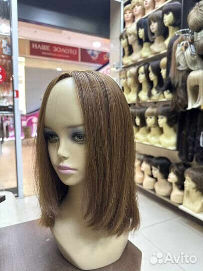 Парик натуральный без челки