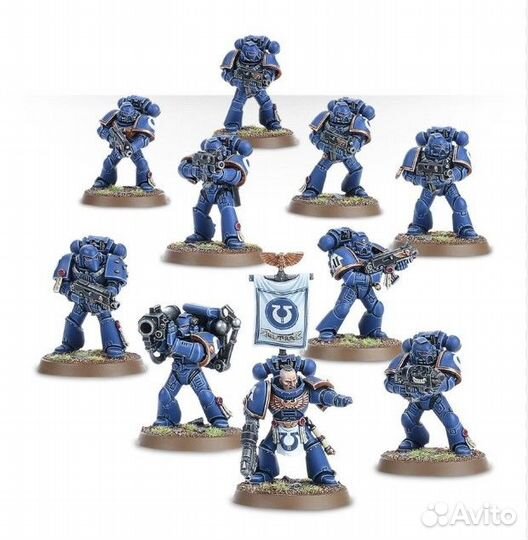 Space Marines для варгейма Warhammer 40000