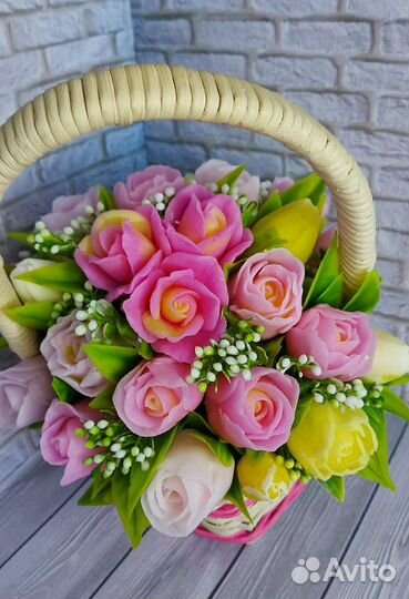 Мыльные букеты