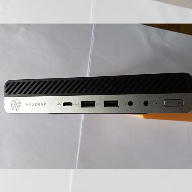 Неттопы HP i3-6100T 3,20GHz, 4 gb, ssd 240 gb