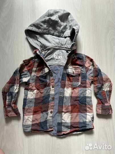 Рубашка zara h&m на мальчика 92