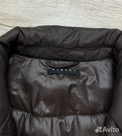 Женский утеплённый плащ пальто Sisley