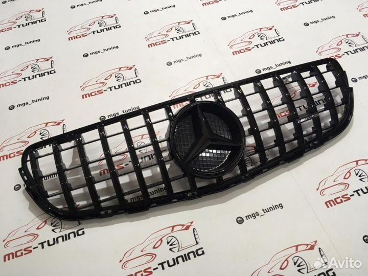 Решетка Mercedes GLC/Coupe GT AMG X253 Без камеры
