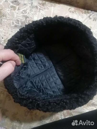 Каракулевая шапка мужская