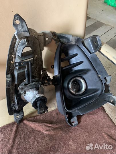 Противотуманные фары на kia rio sorento prime