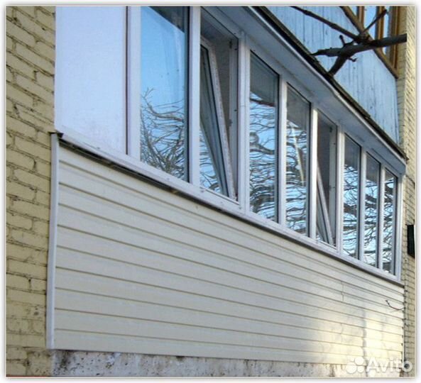 Балкон лоджия обшивка остекление Стерлитамак