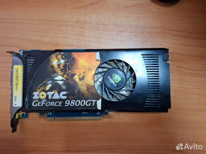 Видеокарта Gt9800 512 mb