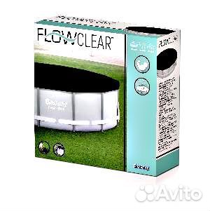 Тент для бассейна 366 - 396 Bestway