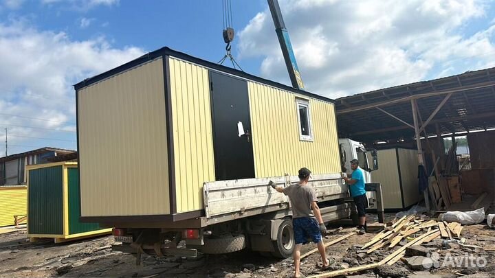 Блок контенер/ идеальное жилье для рабочих
