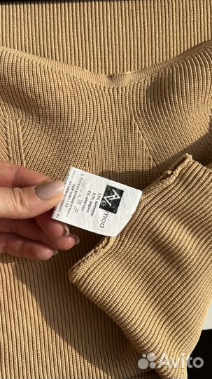 Топ\футболка бежевая