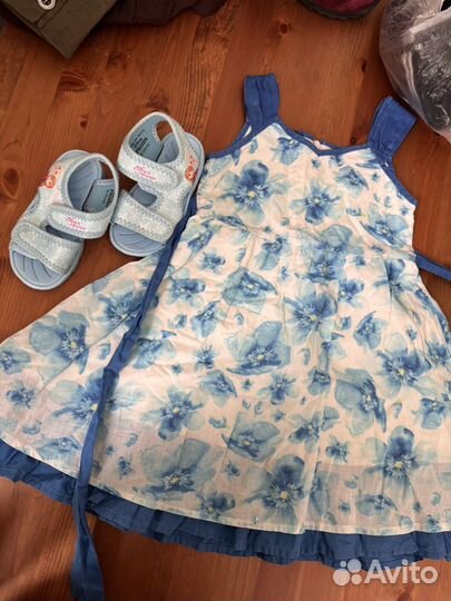 Вещи пакетом на девочку 92 98