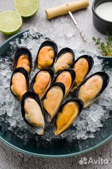 Мидии На Полустворке