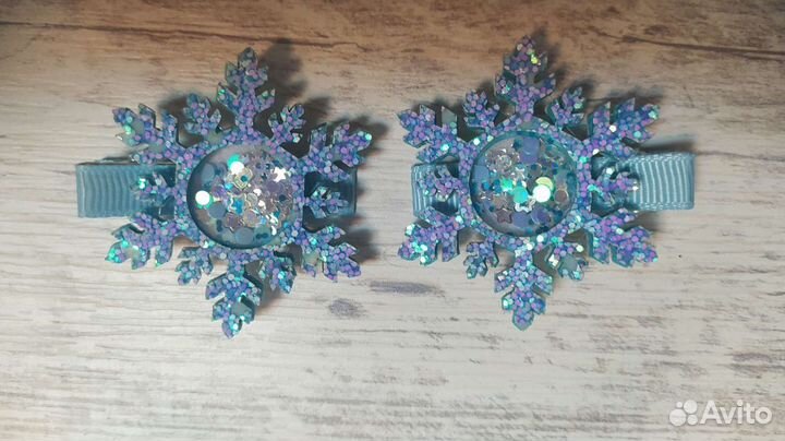 Зажимы для волос. Цена за пару