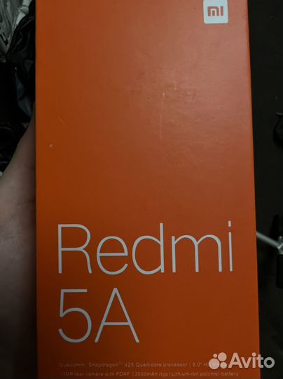 Телефон Xiaomi note 5a 2/16 черный