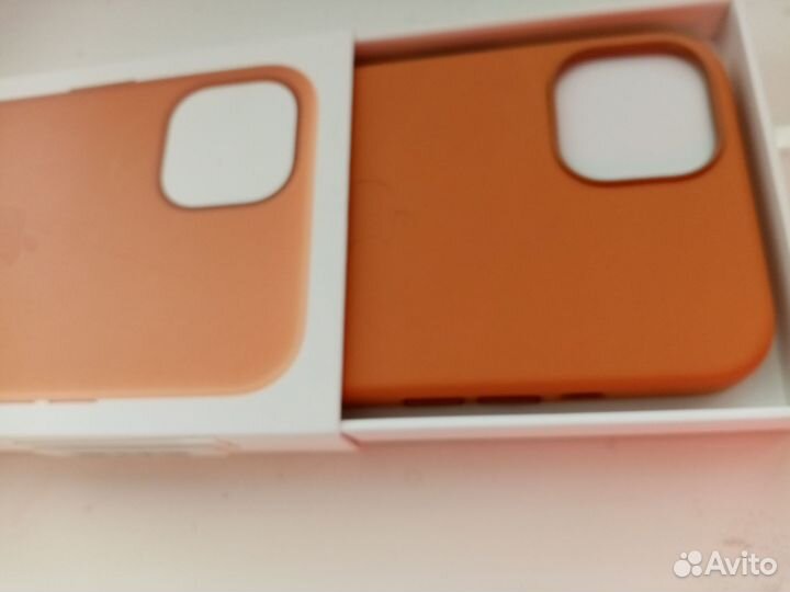 Чехол на iPhone 13 кожаный magsafe