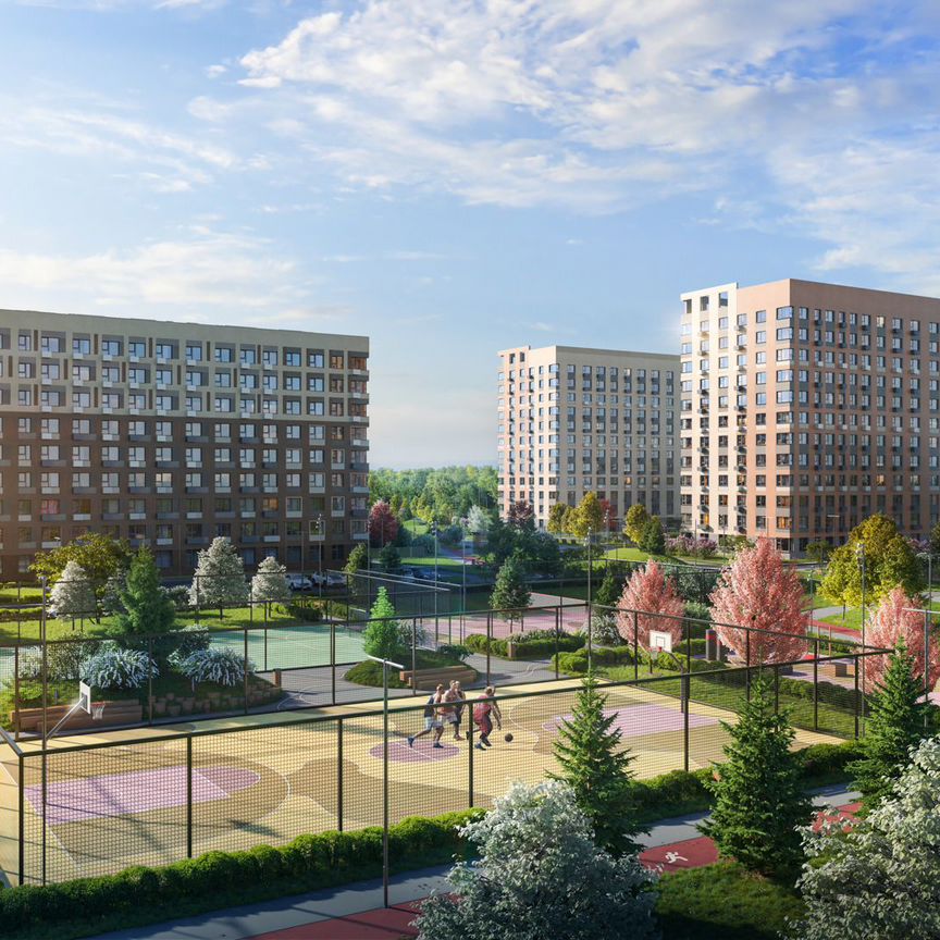 2-к. квартира, 46,1 м², 5/9 эт.