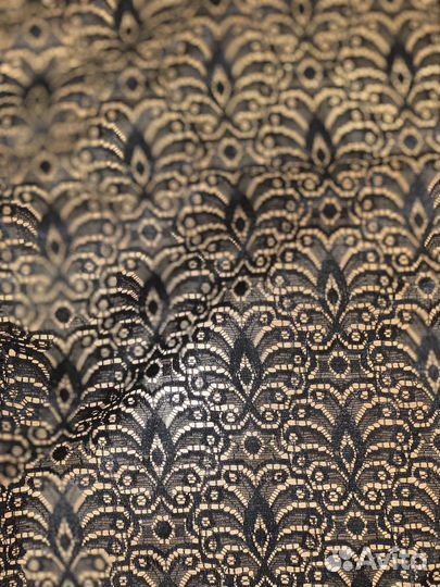 Ткань гипюр и хлопок. Новые