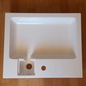 Прямоугольная раковина в ванную