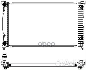 Радиатор системы охлаждения 30611005 Sakura