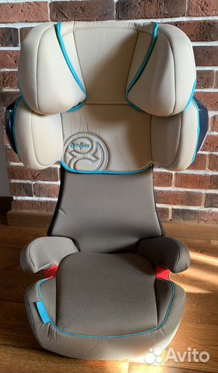 Автокресло детское 15-36 кг Cybex Solution x2-fix