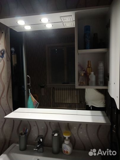 Зеркало в ванную с подсветкой бу