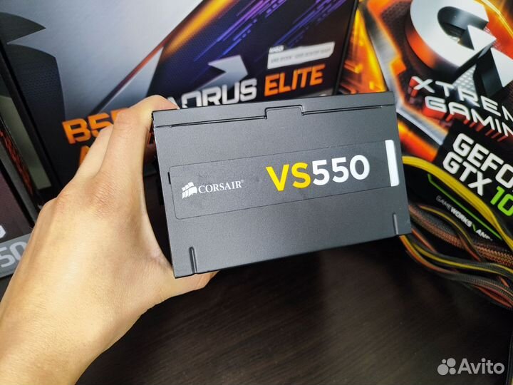 Надёжный блок питания 550w Corsair vs550