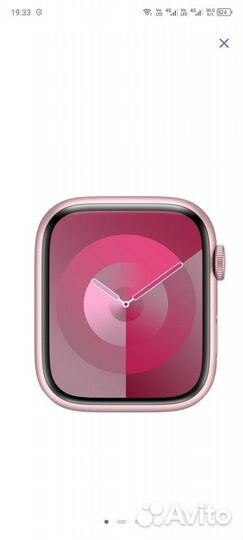 Смарт часы Apple Watch S9 45mm Pink Aluminum L/M