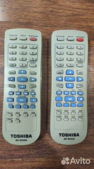 Toshiba SE-R0268 Toshiba SE-R0236 пульт управления
