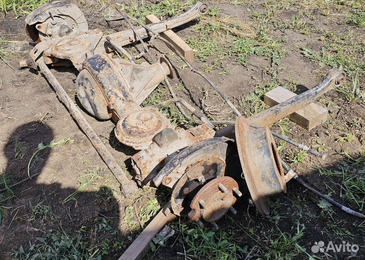 Задний мост паджеро