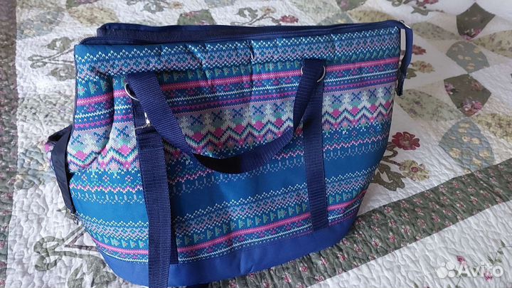 Переноска утепленная для собачки или кошки