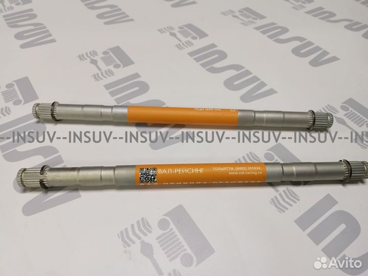 Усиленные валы привода Нива 2121, шеви-Нива VAL