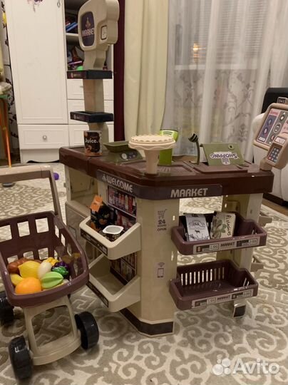 Игровой набор магазин с кассой