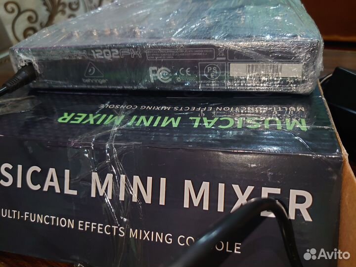 Микшерный пульт behringer xenyx 1202 FX