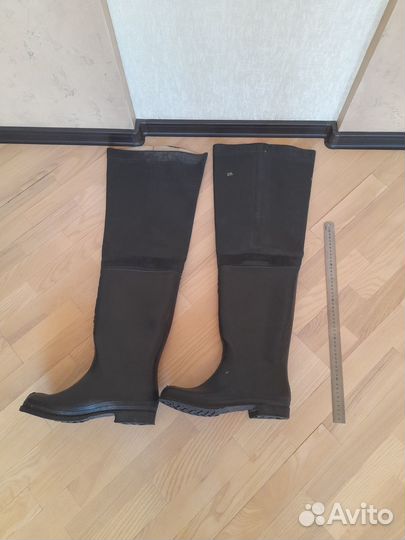 Сапоги резиновые рыбацкие болотные (забродники) тз