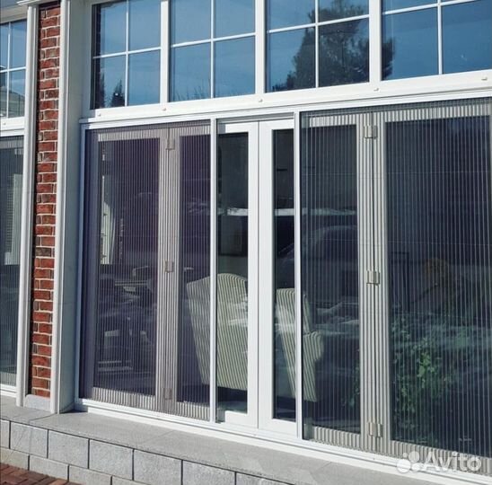 Москитные сетки гармошка