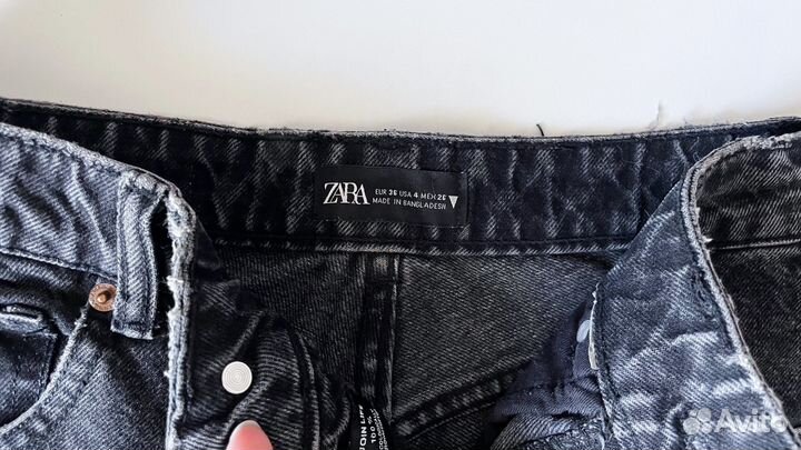 Джинсовые шорты zara