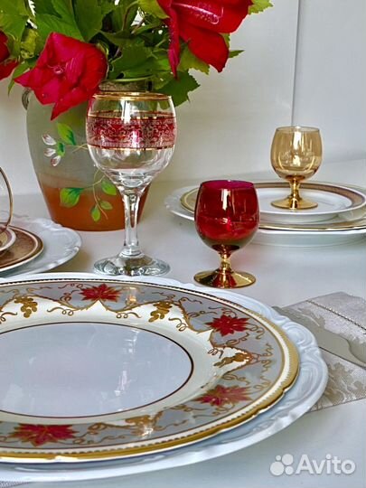 Тарелки Англия Aynsley 24см 1939г