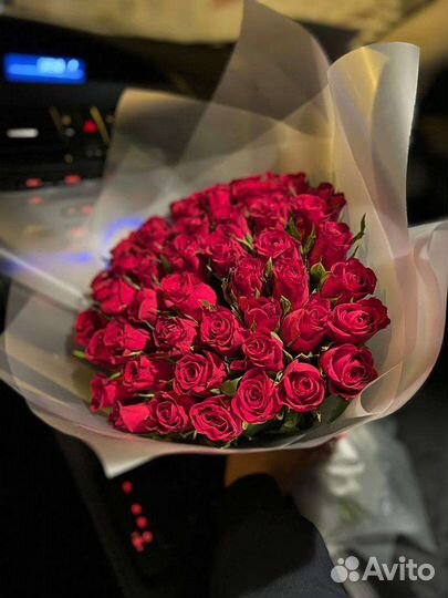Букет 51 роза цветы с доставкой