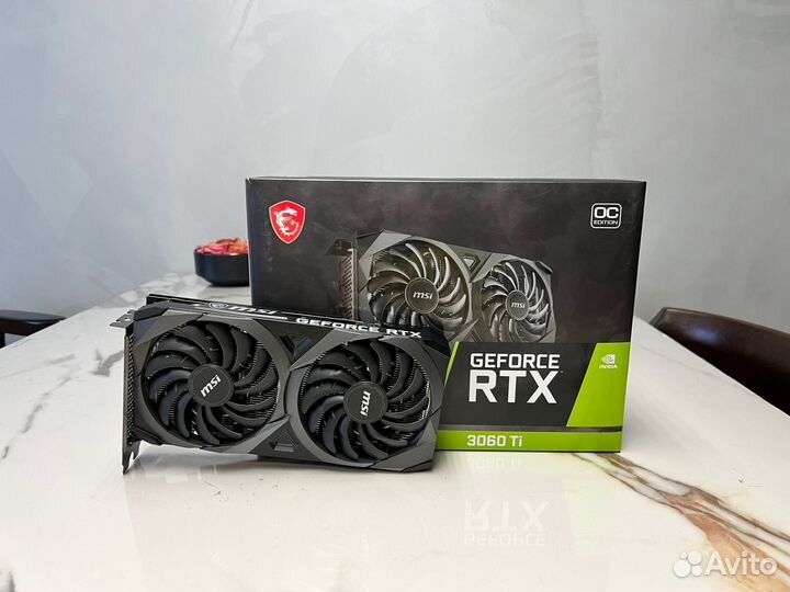 RTX 3060 Ti MSI на гарантии