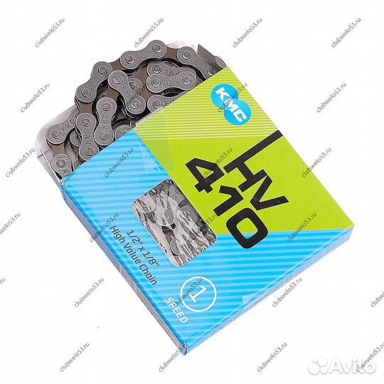 Цепь кмс HV410 112 звеньев дорожная