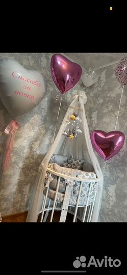 Детская кроватка трансформер 8 в 1