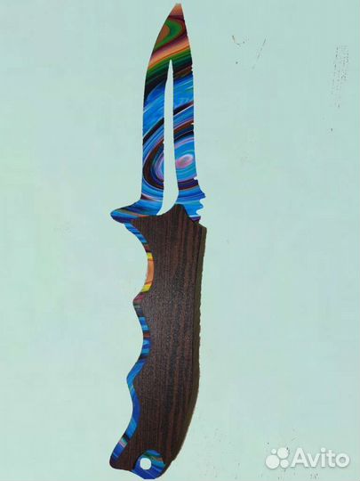 Игрушечный Нож CS GO из Дерева. Нож standoff 2